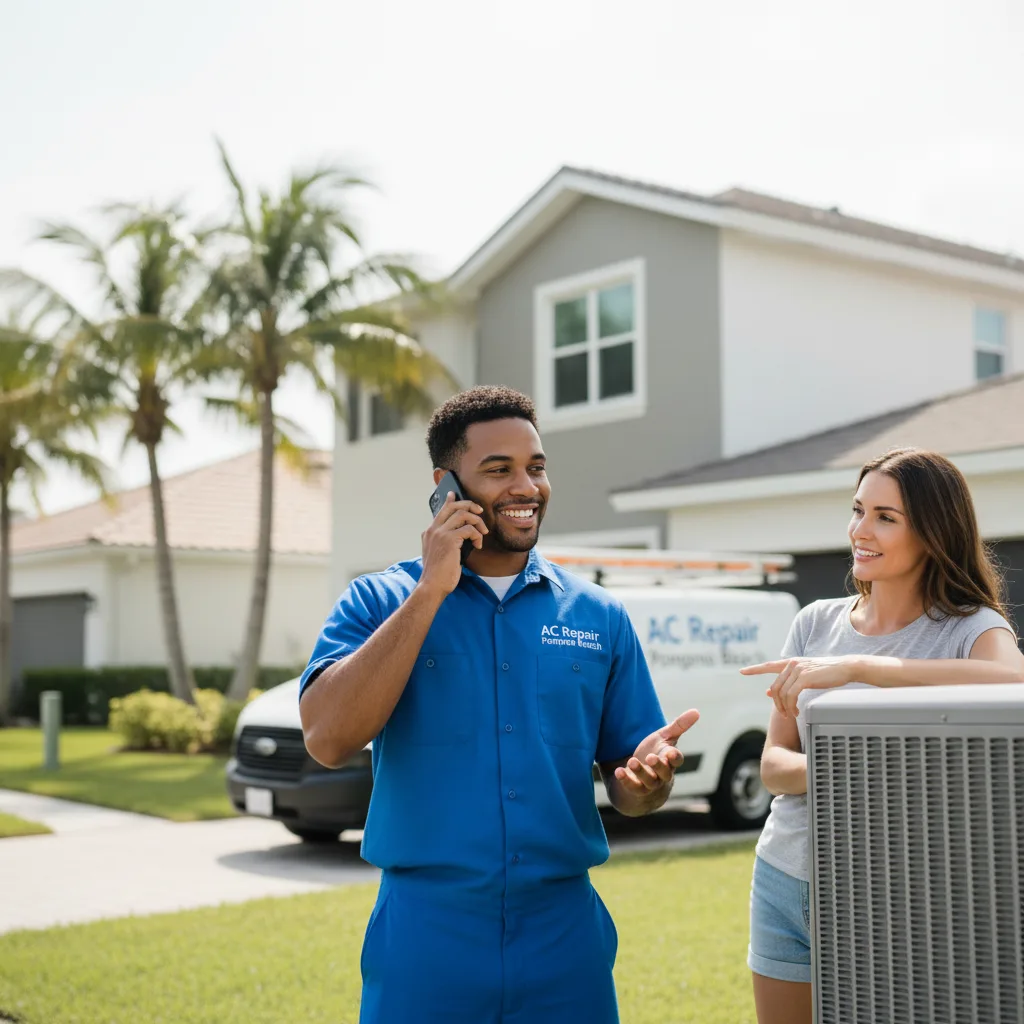 AC Repair Pompano Beach customer support in Lucas